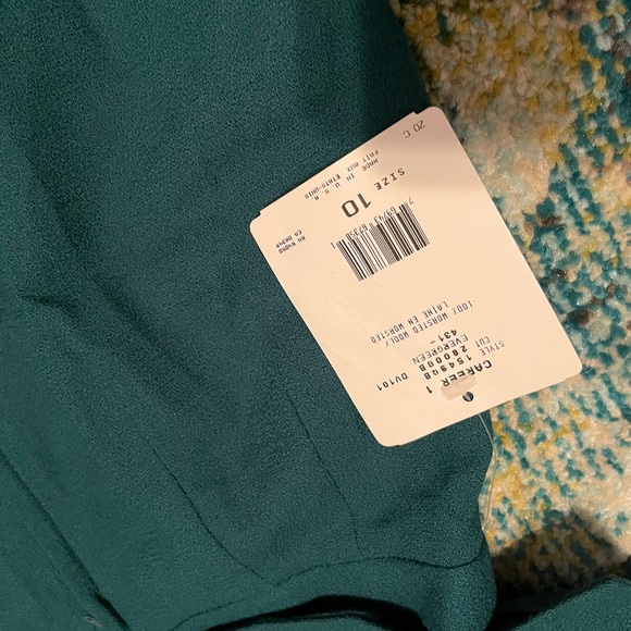 Dior Green Skirt Suit 100% Wool . Women’s Size 10 - Picture 9 of 16